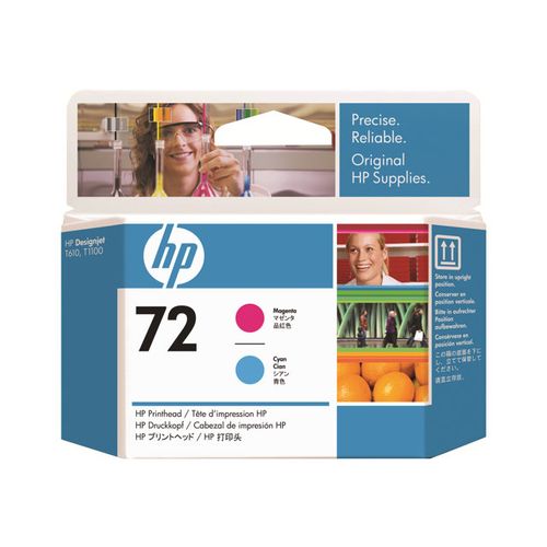 HP 72 Printhead magenta and cyan Vivera C9383A slika 1