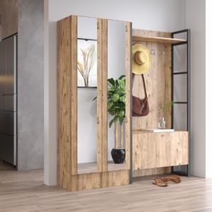 Ml18-A Atlantic Pine Hall Stand