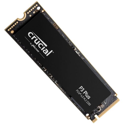 Crucial SSD P3 Plus 500GB M.2 2280 PCIE Gen4.0 3D NAND, R/W: 4700/1900 MB/s, Storage Executive + Acronis SW included slika 1