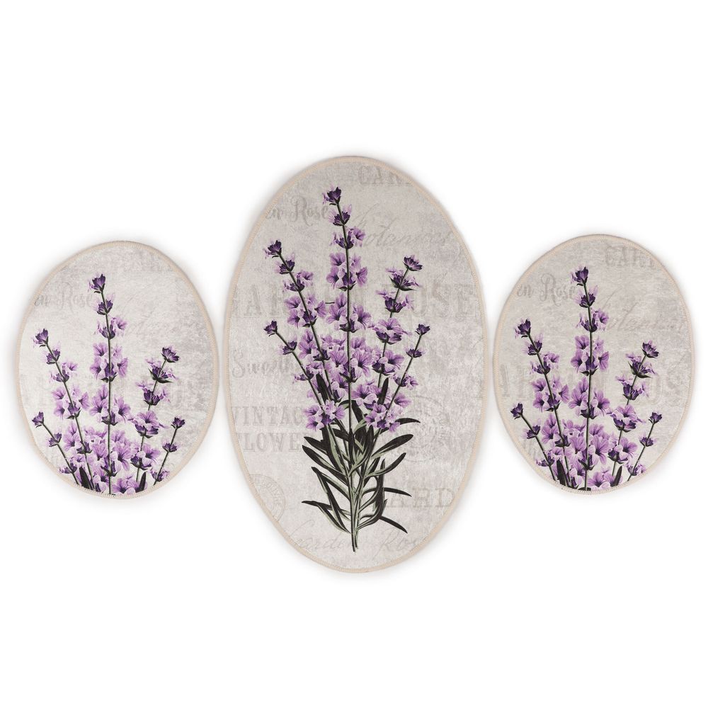 Set kupatilskih prostirki Lavanda (3 Komada) slika 3