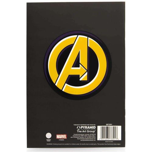 PYRAMID MARVEL AVENGERS (BE BOLD) A5 EXERCISE BOOK slika 2