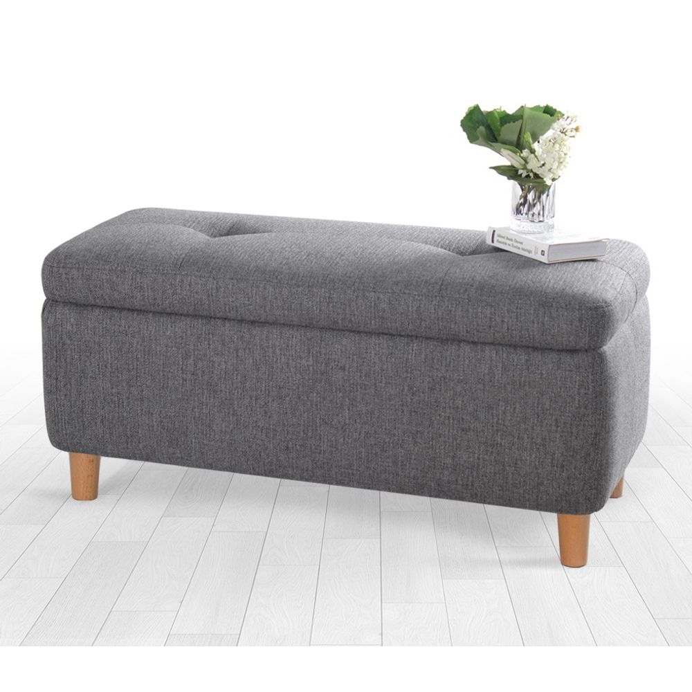Rocio - Tamnosivi Pouf slika 4