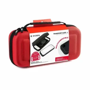 BigBen Nintendo Switch Deluxe Travel Case Red