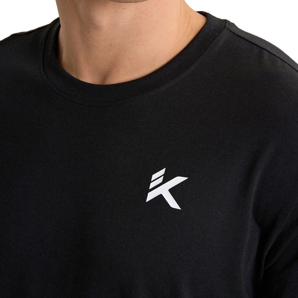 ANTA Muška majica kratkih rukava SS TEE, Crna slika 4
