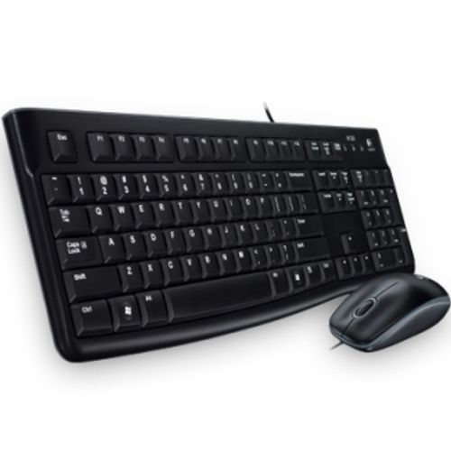 LOGITECH MK120 Desktop USB US tastatura + USB miš Retail slika 1