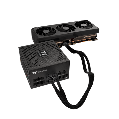 Thermaltake sleeved PCIE GEN 5 splitter cable slika 7