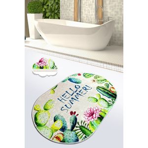 Hello Summer (80 x 100) Multicolor Bathmat