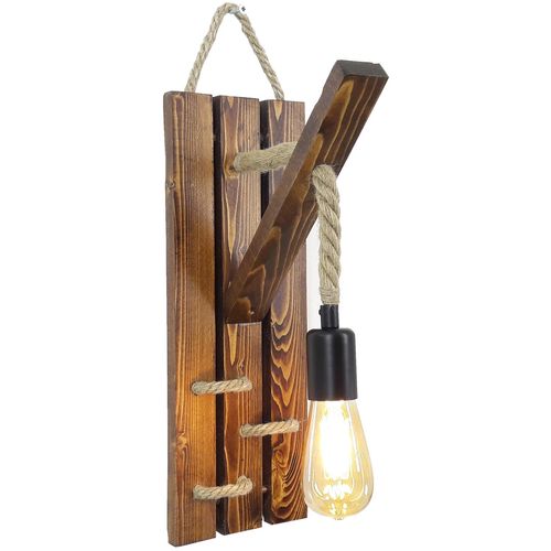 Ahşap Aplik 19 Walnut Wall Lamp slika 1