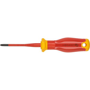Hogert Odvijač izolirani PH1/SL5 80 mm, 1000 V, S2, VDE