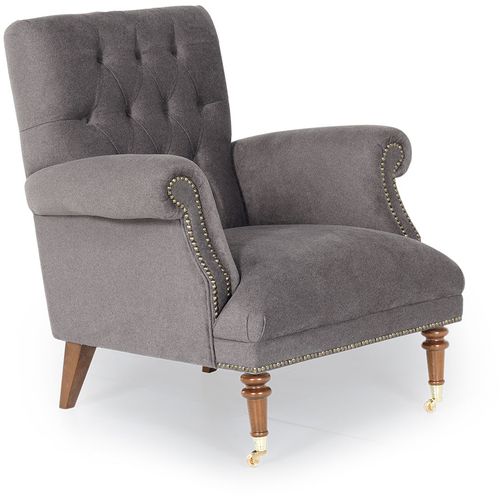 London Grey Wing Chair slika 1