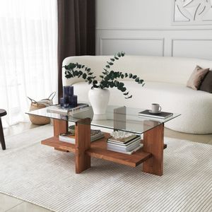 Hanah Home Babylon Wooden Coffee Table