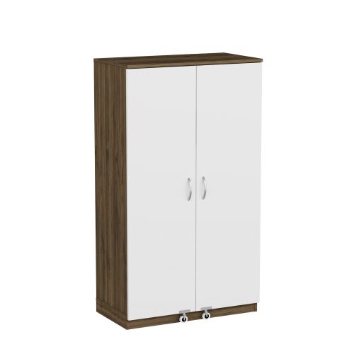 Paose - Walnut, White WalnutWhite Multi Purpose Cabinet slika 4