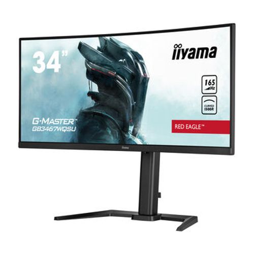 Iiyama G-Master Red Eagle GB3467WQSU-B5 VA zakrivljeni gejmerski monitor 34" slika 3