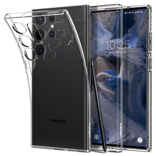 SPIGEN LIQUID CRYSTAL MASKA ZA SAMSUNG GALAXY S23 ULTRA CRYSTAL CLEAR slika 1