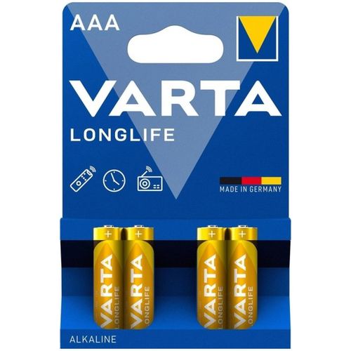 VARTA LONGLIFE AAA 1.5V LR03 MN2400, PAK4 CK, ALKALNE baterije slika 5