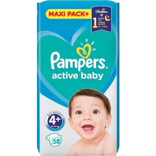 Pampers Active Baby Maxi Pack Plus slika 6