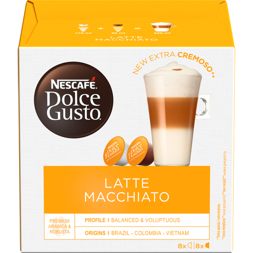Nescafe dolce gusto Latte Machiatto 183.2, 16 kapsula slika 1