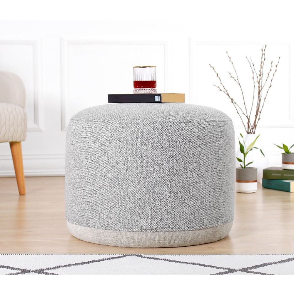 Cedre - Svijetlo Sivi Pouf slika 2