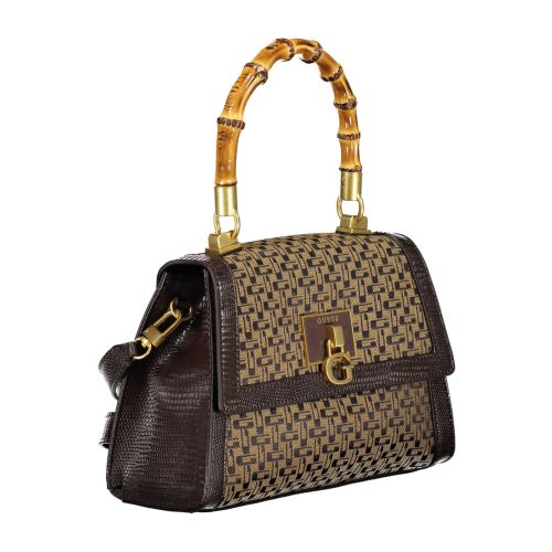 GUESS JEANS BROWN WOMEN'S BAG slika 2