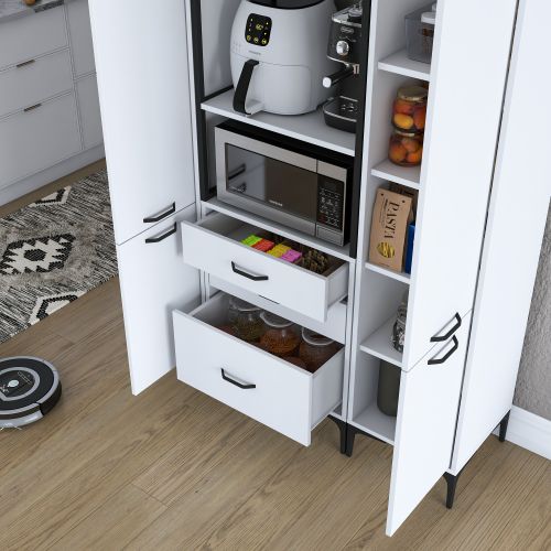 JE145 - 3115 White Multi Purpose Cabinet slika 8