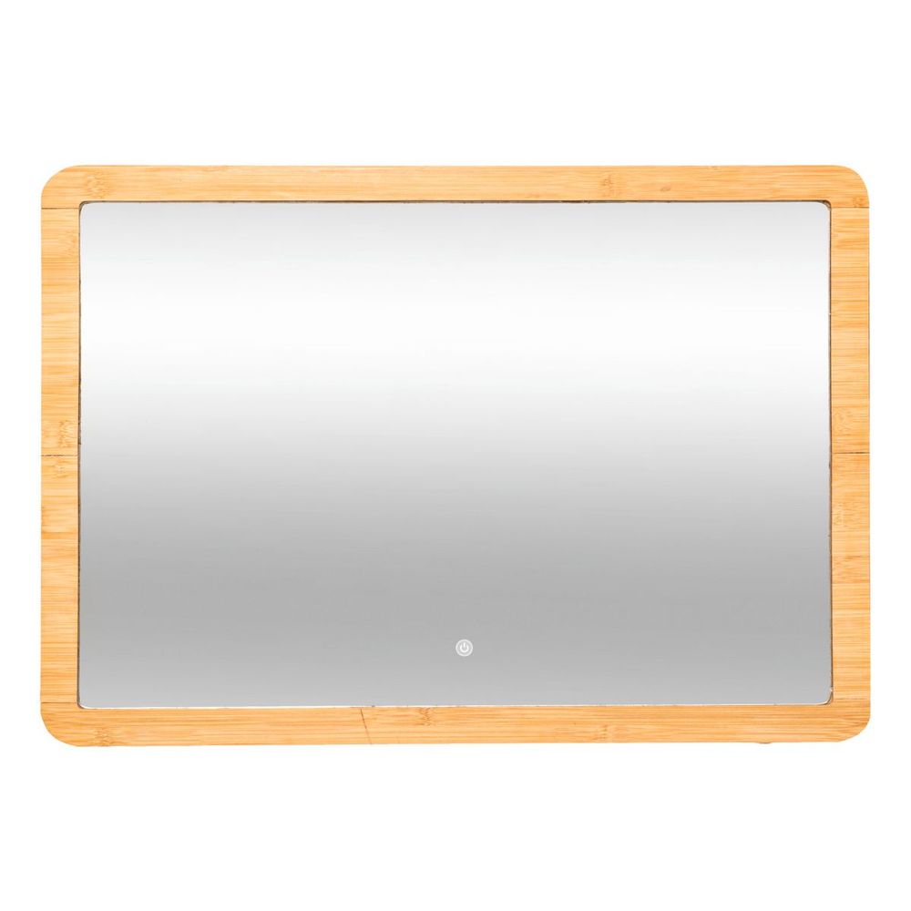FIVE Ogledalo sa LED svjetlom 47x2,3x66cm, Bambus slika 1