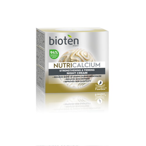 Bioten Calcium 55+ noćna krema 50ml slika 1