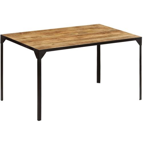 Blagovaonski stol od masivnog drva manga 140 x 80 x 76 cm slika 1