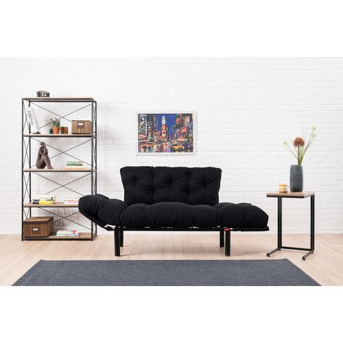 Atelier Del Sofa Dvosjed na razvlačenje NITTA crna, Nitta - Black slika 11