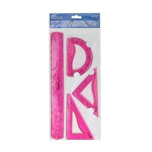 Geometrijski set 30 cm, Flexy 404664, sorto, 1/1, Spirit