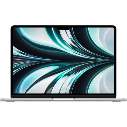 Apple Laptop 13,6", M2 chipset, 8GB DDR, SSD 256 GB - MacBook Air; MLXY3T/A, Silver slika 1