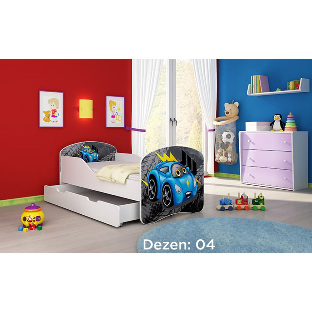 ACMA Dječiji krevet Acma I sa ladicom - 180x80cm - Dezen 04 slika 2