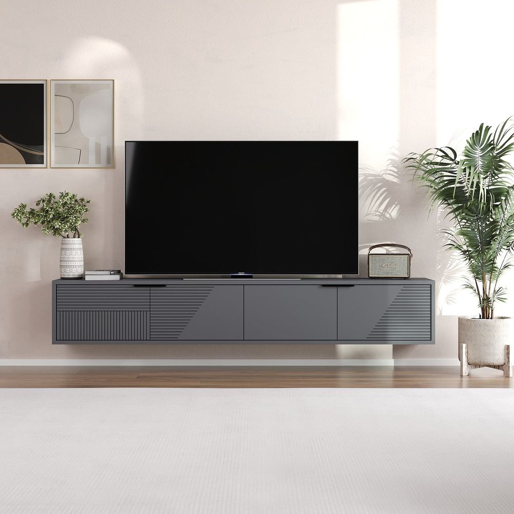 TV stalak Parla, boje antracit slika 2