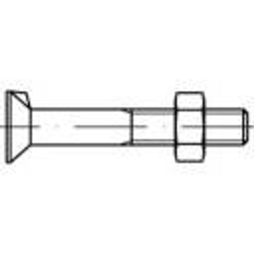 TOOLCRAFT 111697 upušteni vijci s nosom M16 140 mm vanjski šesterokutni DIN 604 čelik 25 St. slika 1