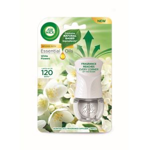 Air Wick električni set white flowers 19 ml