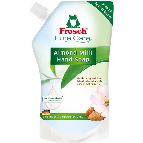 Frosch tečni sapun za ruke  Almond Milk dopuna 500ml slika 1