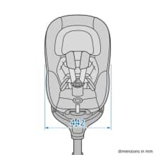 Maxi-Cosi autosjedalica Mica 360 Pro i-Size, Grupa 0+, 1 (0-18 kg) - Autentična Crna slika 23