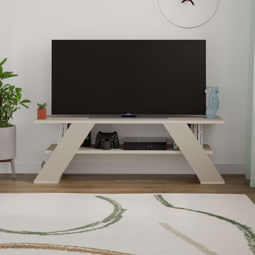 TV stalak Farfalla u boji pješčenjaka slika 2