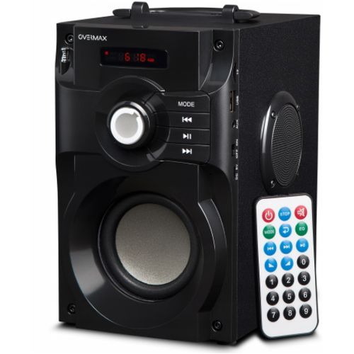 Overmax zvučnik FM, BT, 15W, USB, microSD, daljinski, SoundBeat 2.0 slika 2