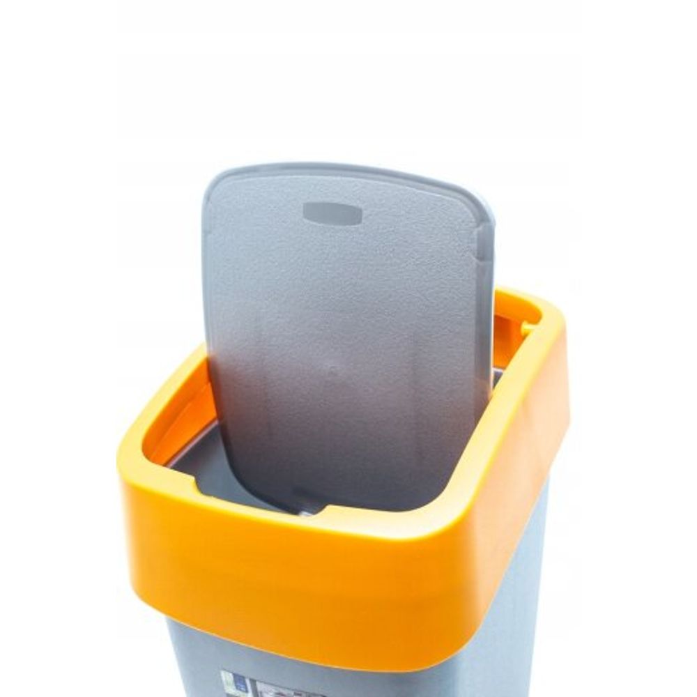 Flip Kanta za otpatke 25L siva/žuta slika 2