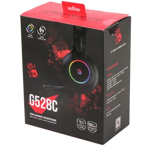 A4 Tech G528C Bloody Virtual 7.1 RGB Gaming crne slušalice slika 2