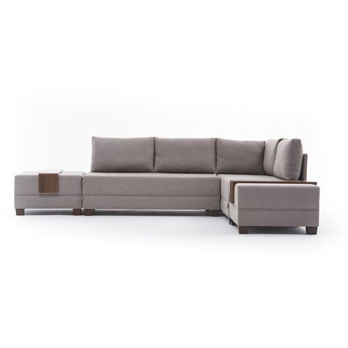 Atelier Del Sofa Kutna garnitura na razvlačenje FLY, desna, krem, Fly Right - Cream slika 6