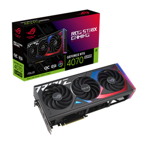 Grafička kartica ASUS ROG GeForce RTX 4070 SUPER STRIX OC, 12GB GDDR6X, PCI-E 4.0