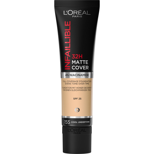 L'Oreal Paris Infaillible 32H Matte Cover tečni puder 155 slika 1