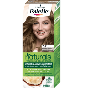 Palette Naturals Color Creme Farba za kosu 7-0 Srednje plava