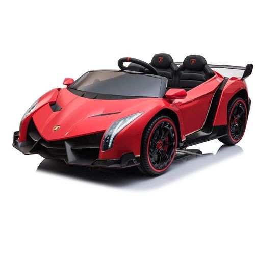 Licencirani Lamborghini Veneno crveni - auto na akumulator slika 3