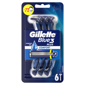 Gillette jednokratni brijačI Blue3 Plus 6 kom