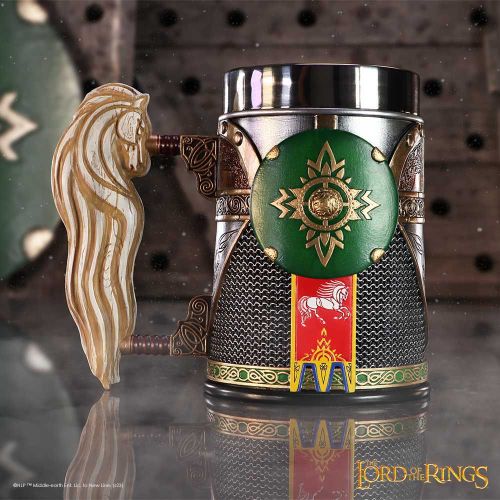 NEMESIS NOW LORD OF THE RINGS ROHAN TANKARD 15.5CM slika 9