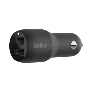 BELKIN CCB001BTBK Belkin dual auto punjac USB-A 24W