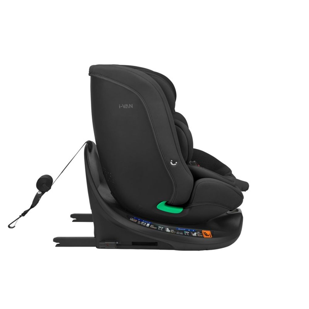 Kikka Boo Rotirajuća autosjedalica 40-150Cm I-Van i-Size Isofix, Black slika 5