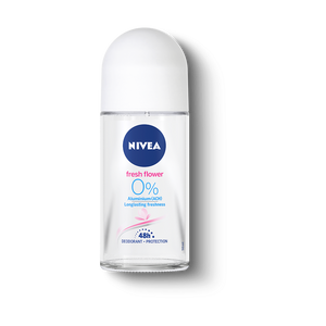 NIVEA Fresh Flower 0% Aluminium dezodorans roll-on 50ml